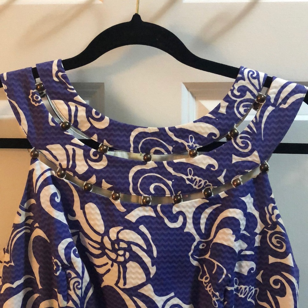 Vera Bradley purple seashell dress